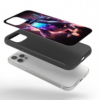 Kryt na mobil Graffiti tučnák