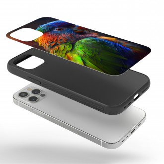 Kryt na mobil Barevný papoušek 2