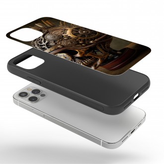 Kryt na mobil Steampunk mozek