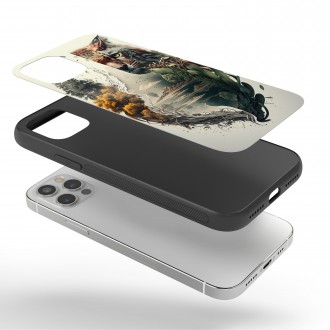 Kryt na mobil Rys ve svém prostředí