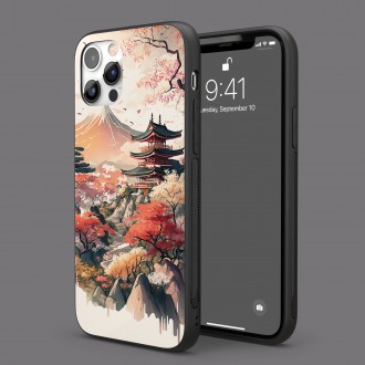 Kryt na mobil Japonský chrám před Fudži