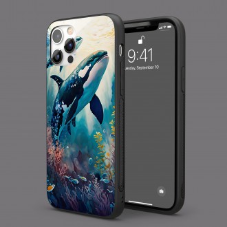Kryt na mobil Podmořská scenérie Kosatka