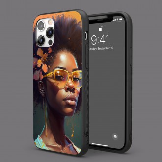 Kryt na mobil Módní portrét - sluneční brýle 2