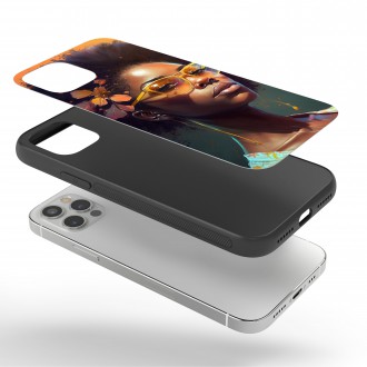 Kryt na mobil Módní portrét - sluneční brýle 2