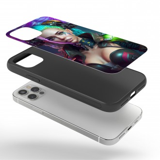 Kryt na mobil Kyberpunková dívka