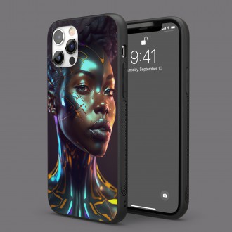 Kryt na mobil Kyber žena