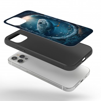 Kryt na mobil Pohled z vraku lodi