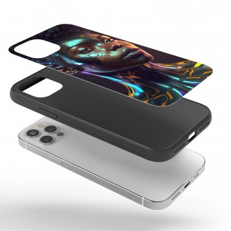 Kryt na mobil Kyber žena