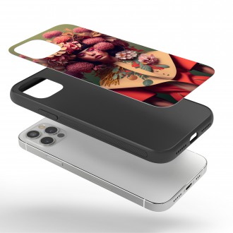 Kryt na mobil Móda - květinový klobouk