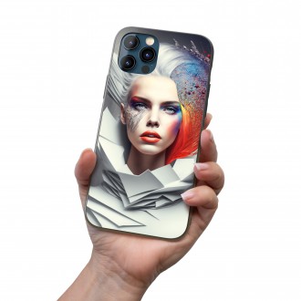 Kryt na mobil Abstraktní modelka 3