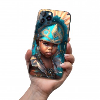 Kryt na mobil Dítě v karnevalové masce 2