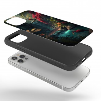 Kryt na mobil Vodopád v pralese