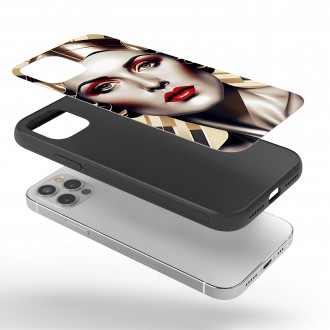 Kryt na mobil Retro plakát - žena 1