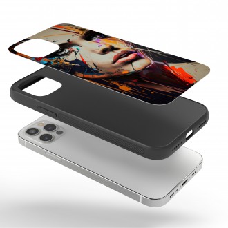 Kryt na mobil Žena v barvách