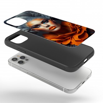 Kryt na mobil Abstraktní modelka 5