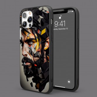 Kryt na mobil Olejomalba - Geometrická tvář