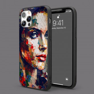 Kryt na mobil Moderní umění - barevná mozaika