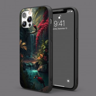 Kryt na mobil Vodopád v pralese