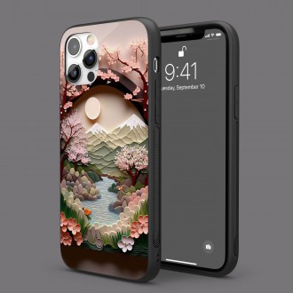 Kryt na mobil Papírová krajina - potok