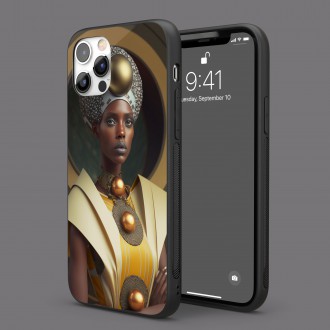 Kryt na mobil Africká žena v róbě