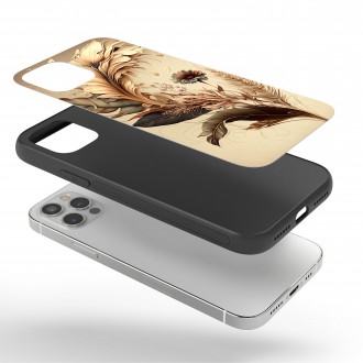 Kryt na mobil Květinová koláž 2