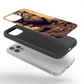 Kryt na mobil Dřevěná žena