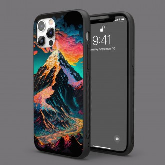 Kryt na mobil Abstraktní horská scenérie