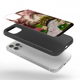 Kryt na mobil Papírová krajina - zahrada