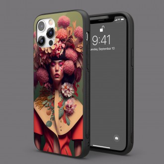Kryt na mobil Móda - květinový klobouk