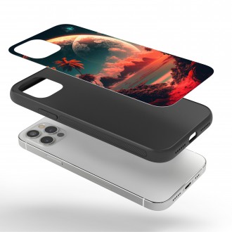 Kryt na mobil Vesmírná příroda - tropický ostrov