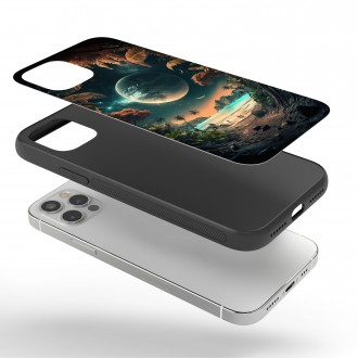 Kryt na mobil Vesmírná příroda - tropický ostrov 1
