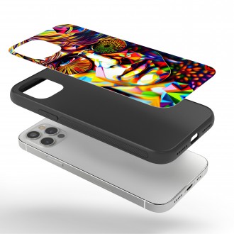Kryt na mobil Psychadelický obličej