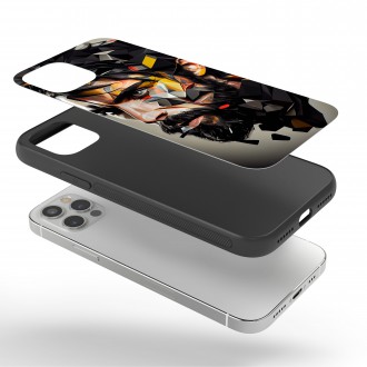 Kryt na mobil Olejomalba - Geometrická tvář