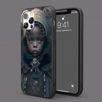 Kryt na mobil Děsivá malá dívka