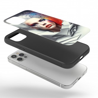 Kryt na mobil Abstraktní modelka 3