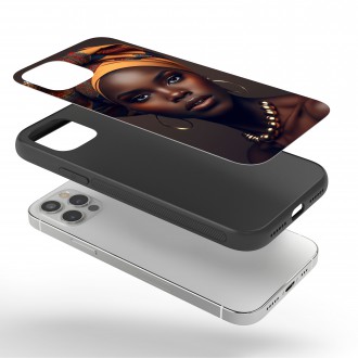 Kryt na mobil Africká dívka