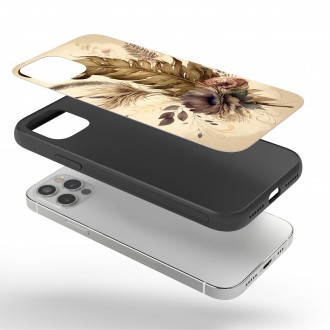 Kryt na mobil Květinová koláž 1