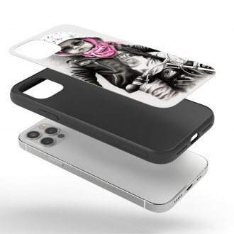 Kryt na mobil Malá motorkářka