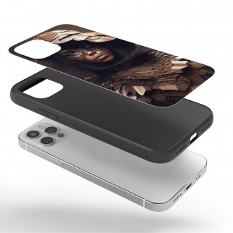 Kryt na mobil Žena ze dřeva