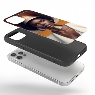Kryt na mobil Modelka v klobouku