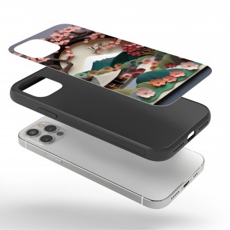 Kryt na mobil Papírová krajina - sakury