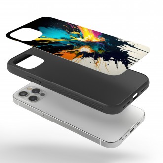 Kryt na mobil Barevné cákance 1