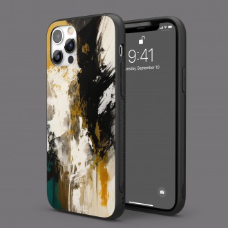 Kryt na mobil Moderní umění - barevný mramor 1