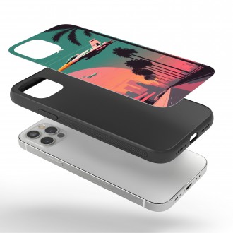 Kryt na mobil Stíhačky při západu slunce