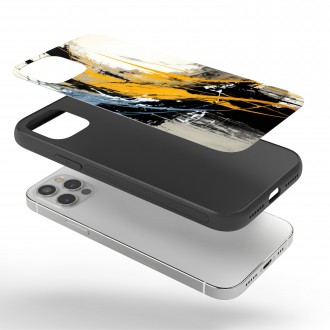 Kryt na mobil Moderní umění - barevné šmouhy