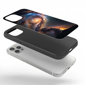 Kryt na mobil Galaxie za soumraku