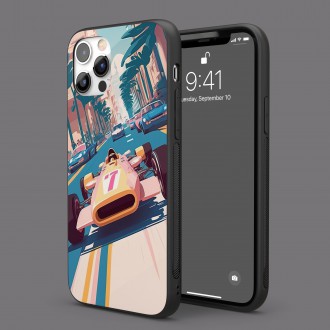 Kryt na mobil Retro závodní auto