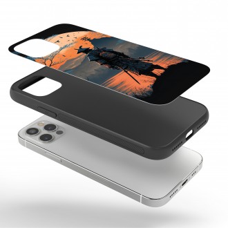 Kryt na mobil Samuraj při západu slunce