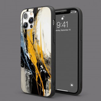 Kryt na mobil Moderní umění - barevné šmouhy