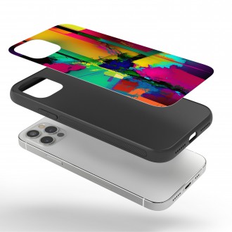 Kryt na mobil Moderní umění - barevné obrazce